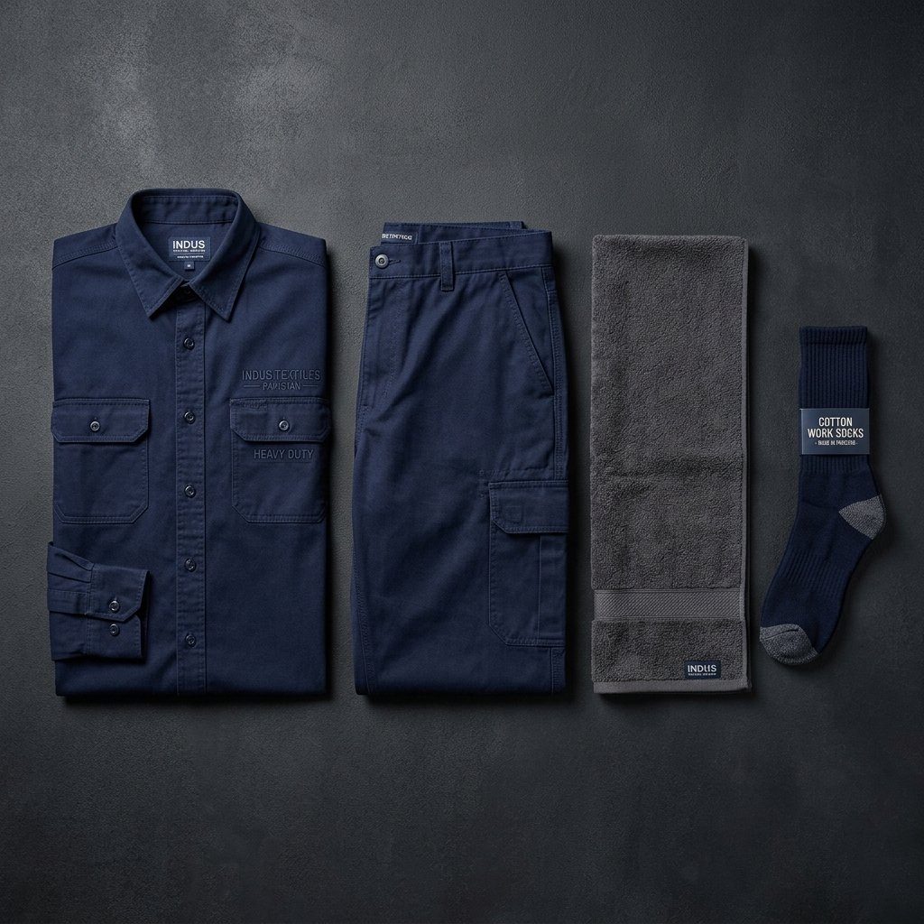 Cotton crew sets & FR workwear